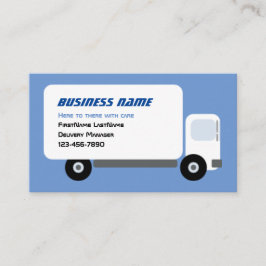 Tarjeta De Visita Camión de entrega