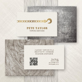 Tarjeta De Visita Camión de remolque