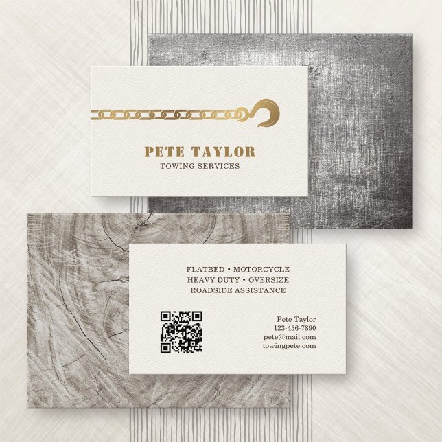 Tarjeta De Visita Camión de remolque (Subido por el creador)