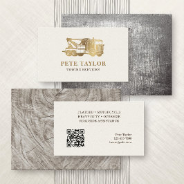 Tarjeta De Visita Camión de remolque