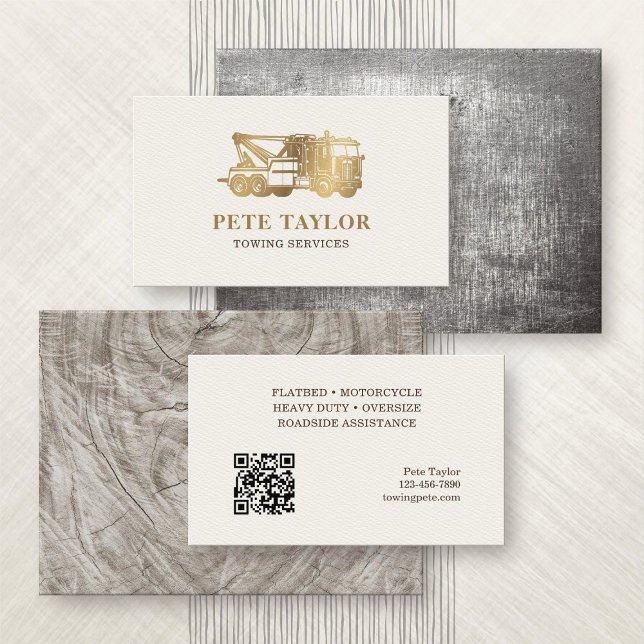 Tarjeta De Visita Camión de remolque (Subido por el creador)