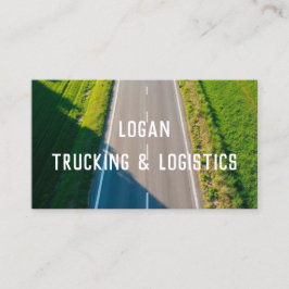 Tarjeta De Visita Camión de transporte