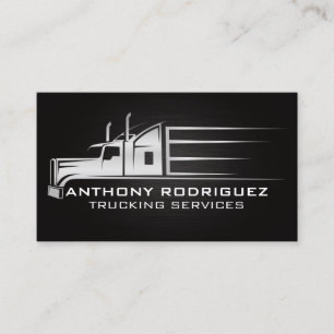 Tarjeta De Visita Camiones de gran porte   Transporte 