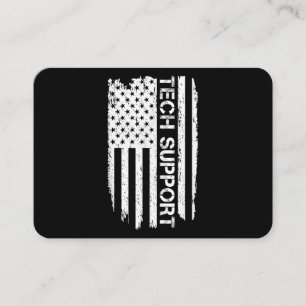 Tarjeta De Visita Camisas De Apoyo Tecnológico, Camisetas De Bandera