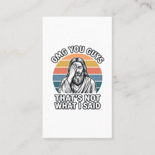 Tarjeta De Visita Camiseta divertida con cita retro grabado vintage