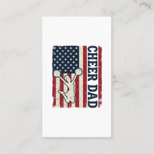 Tarjeta De Visita Camiseta Vector Patriótica de la Bandera Americana