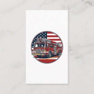 Tarjeta De Visita Camiseta Vectorial de Círculo de Bandera Americana
