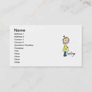 Tarjeta De Visita Camisetas y regalos para futuras mamás