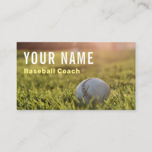 Tarjeta De Visita Campeonato de Béisbol Jugador Paisaje Ball de Camp