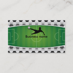Tarjeta De Visita Campo de fútbol