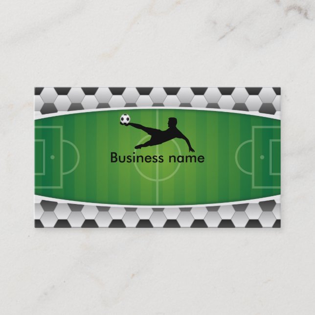 Tarjeta De Visita Campo de fútbol (Anverso)