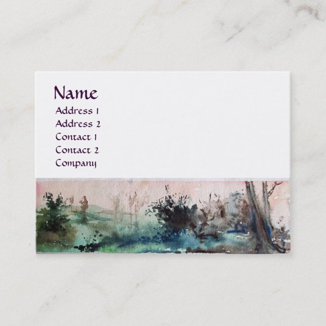 TARJETA DE VISITA CAMPO DE LA MAREMA (Anverso)