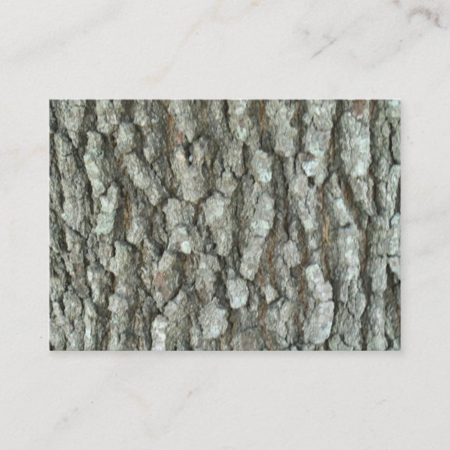 Tarjeta De Visita Camuflaje de madera real de la naturaleza de Camo (Anverso)