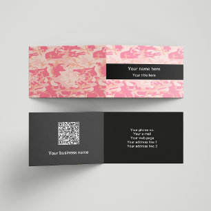 Tarjeta De Visita Camuflaje rosa, Camuflaje, Militar, Ejército