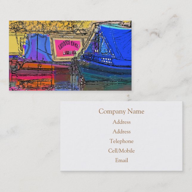 TARJETA DE VISITA CANALES (Anverso / Reverso)