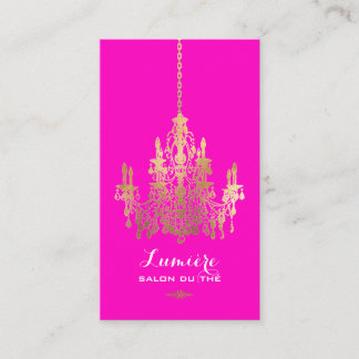 Tarjeta De Visita Candelabro de Relieve metalizado dorado PixDezines