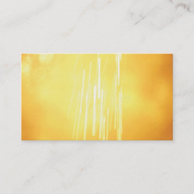 tarjeta de visita candente de las rayas (Anverso)