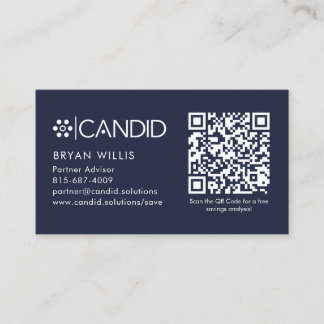 Tarjeta De Visita Candid Business Card