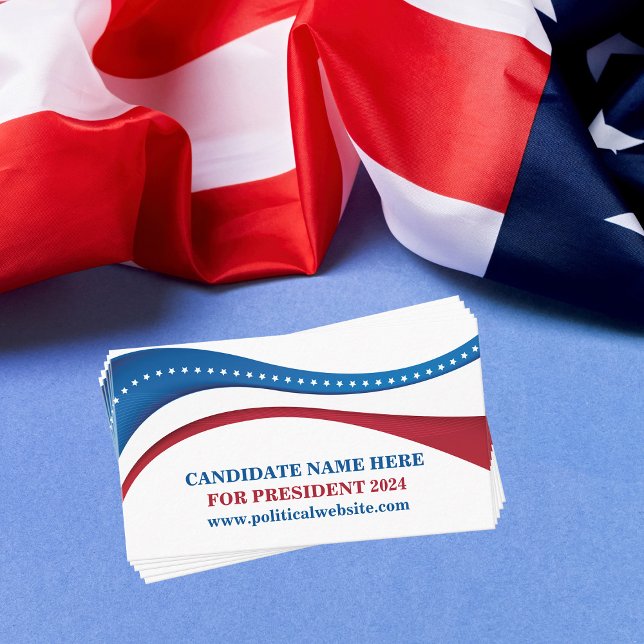 Tarjeta De Visita Candidato a elecciones políticas personalizado 202 (Subido por el creador)