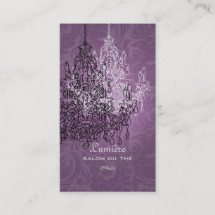 Tarjeta De Visita Candil/PixDezines negro+blanco fondo/DIY