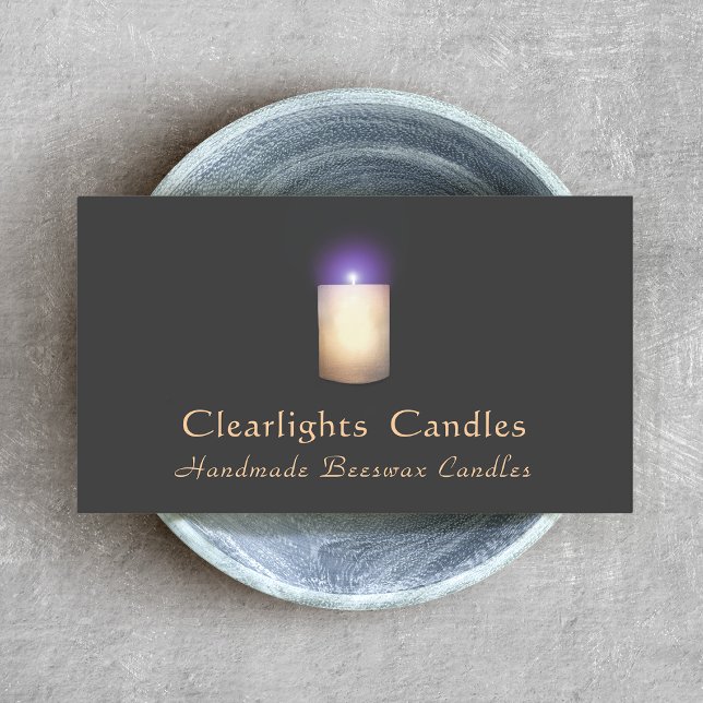 Tarjeta De Visita Candlemaker (Subido por el creador)