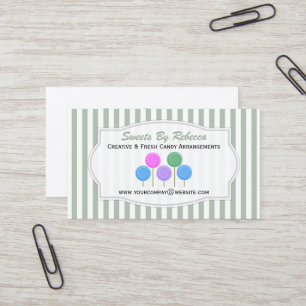 Tarjeta De Visita Candy Business Card
