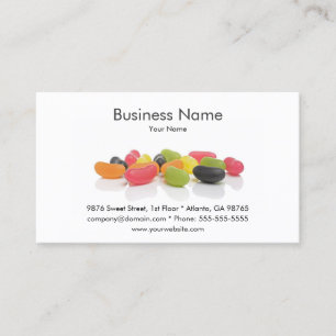 Tarjeta De Visita Candy Shop Business Card