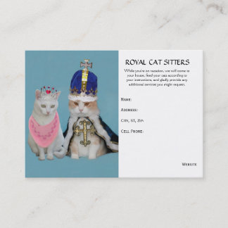 Tarjeta De Visita Canguro del gato