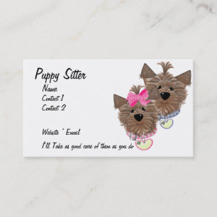 Tarjeta De Visita Canguro del perrito