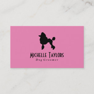 Tarjeta De Visita Caniche   Dog Groomer