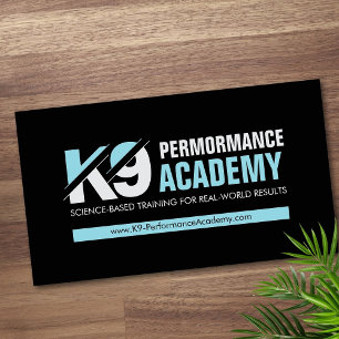 Tarjeta De Visita Capacitación en K9 - Entrenador de perros - Compor