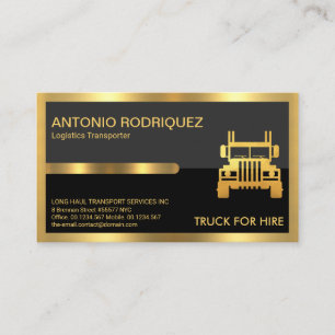 Tarjeta De Visita Capas negras del marco de la pestaña dorada super