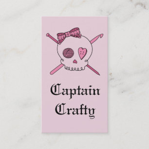 Tarjeta De Visita Capitán Crafty Skull y fuentes del arte (parte