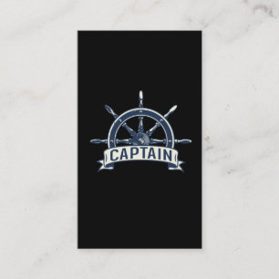 Tarjeta De Visita  Capitán del barco: marinero