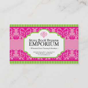 Tarjeta de visita caprichosa