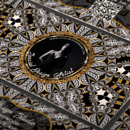 Tarjeta De Visita Capricorn Earth Energy Color Palette