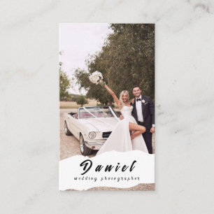 Tarjeta De Visita Captura tu Día Especial, Fotografía Profesional