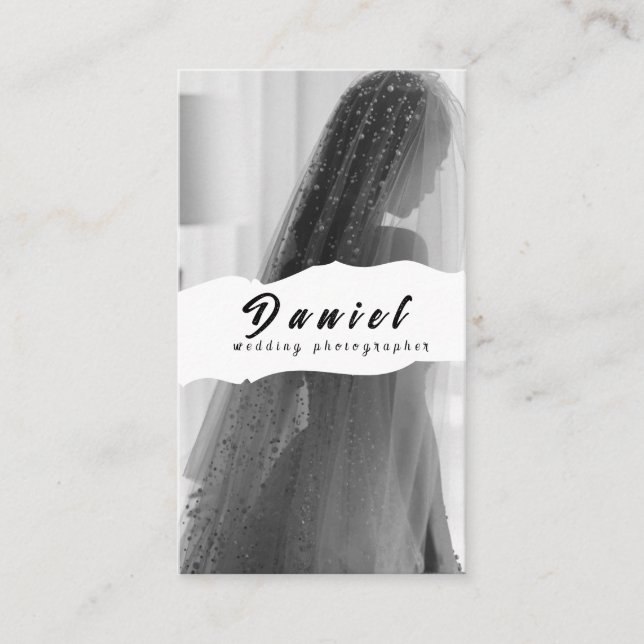 Tarjeta De Visita Captura tu Día Especial, Fotografía Profesional (Anverso)