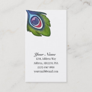 Tarjeta De Visita Capucha blanca