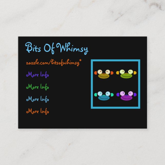 Tarjeta De Visita ¡Cara del mono! (Anverso)