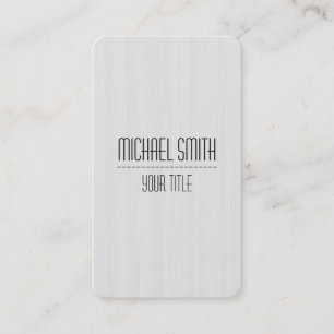 Tarjeta De Visita Carácter profesional del grano de madera #12