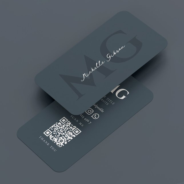Tarjeta De Visita Carbón de carbón mínimo profesional simple (Minimal Professional Charcoal Simple Business Card
)
