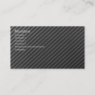 TARJETA DE VISITA CARBON FIBER