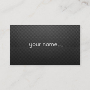 Tarjeta De Visita Carbono