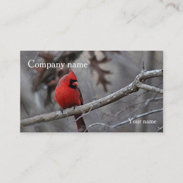 Tarjeta De Visita Cardinal (Anverso)