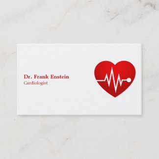 Tarjeta De Visita Cardiólogo