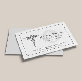 Tarjeta De Visita Cardiólogo | Símbolo Minimalista del corazón fundi