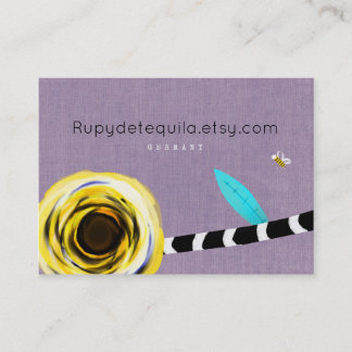 Tarjeta De Visita Cards Business Red Rose
