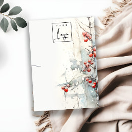 Tarjeta De Visita Cargador de collar con el logotipo de las bayas de