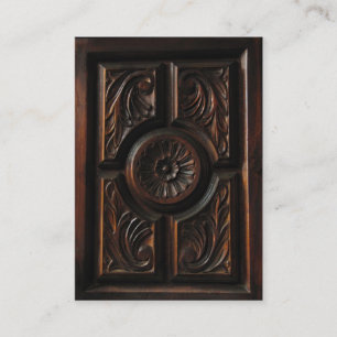 Tarjeta De Visita Cargando madera ATC